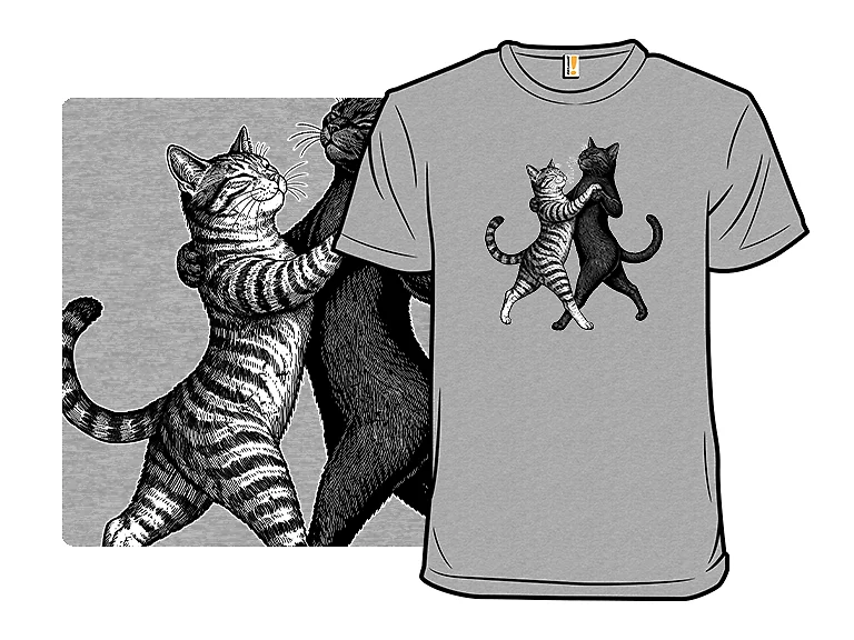 Romantic Dancing Cats