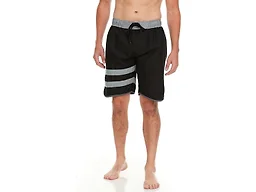 Kanu Surf Men's Flex Swim Trunks (Regular & Extended Sizes), Carter Black, XX-Large