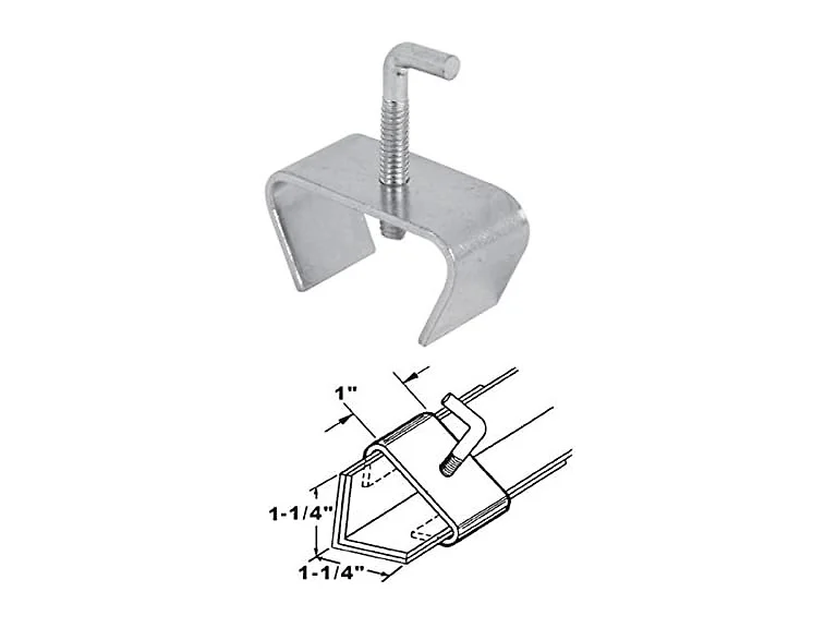 Prime-Line Bed Frame Clamp 1-1/4" Carde