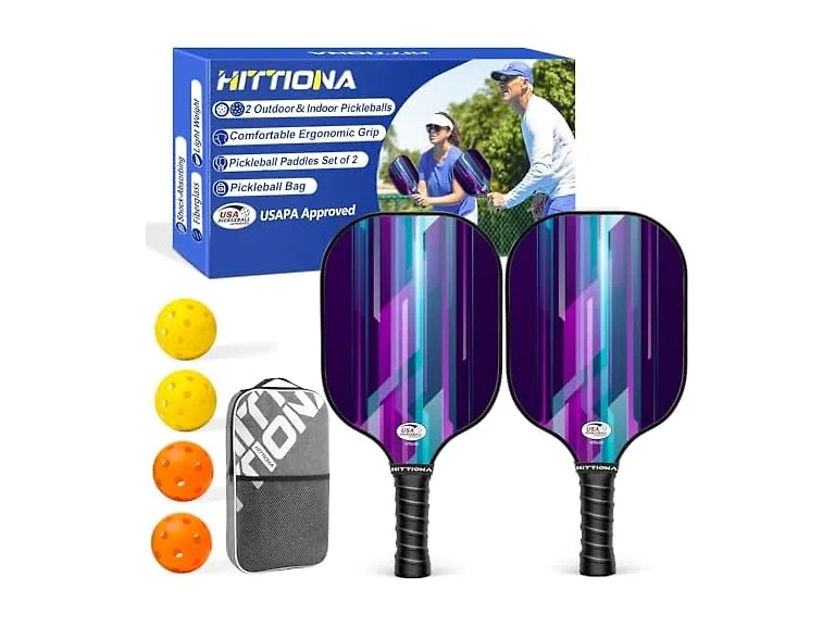 Hittiona Pickleball Paddles Set of 2