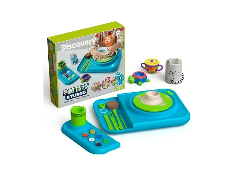Discovery Pottery Studio Motorized Clay Art Station