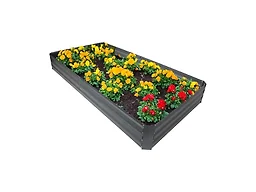Sunnydaze NPH-663 Steel Garden Bed - 4' x 8' -Gray