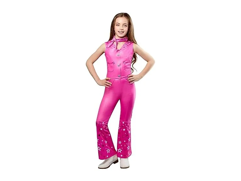 Rubies at Party City Barbie Movie: Cowgirl Barbie Costume for Kids (XS)