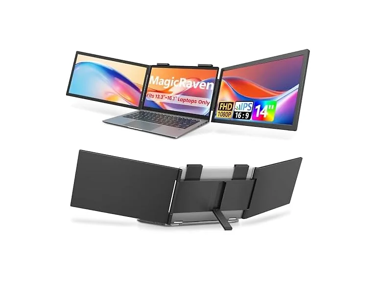 MAGICRAVEN 14in Dual Laptop Screen Ext
