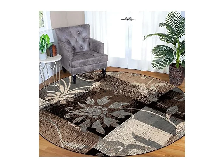 Superior Pastiche Rug 5' Round Beige