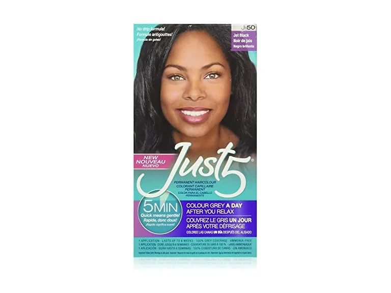 Just 5 Color Jet Black J-50 (3 Pack)