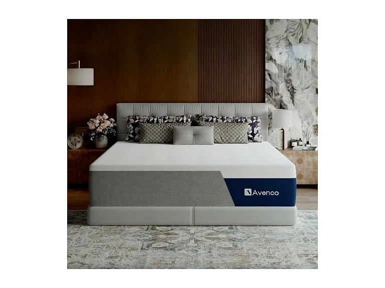 Avenco 12in Green Tea King Foam Mattress