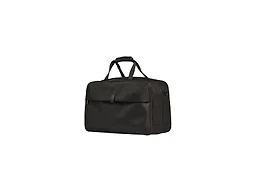 ANTLER Urban Light Overnight Bag, Black, Carry On Underseat, 11x17.7x7.9 | Compact recycled polyester weekend holdall, cross-body strap, suitcase sleeve, hidden passport pocket