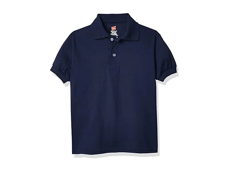 Hanes Boys Short Sleeve Eco Smart Jersey