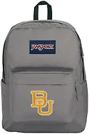 JanSport NCAA Officially Licensed Backpack, Baylor Bears, Superbreak Plus with Padded 15'' Laptop Sleeve, Spacious Computer Bag for Men & Women, Durable Daypack with Bottle Pocket, Graphite Grey