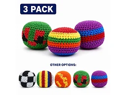 Twilight Brands HACKYSACK-MIX-3PK 3-Pack 3-Pac