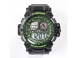 Legacy Time LGR-26-085W-Green Mens C-Sport Digital Watch Gre