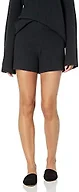 The Drop Women's Faith Pull-On Ribbed Sweater Short, Black, XS