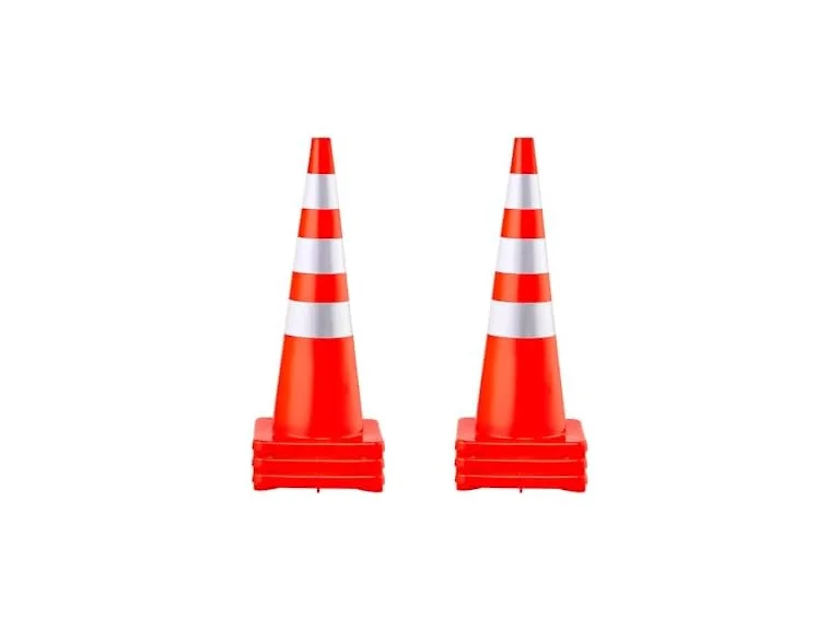VEVOR Safety Cones - 6" x 36"
