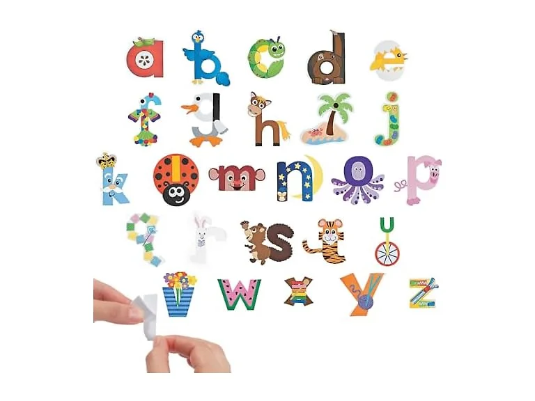 Lowercase Alphabet CK - 312 Pieces for Kids