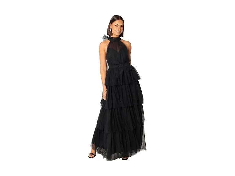 Petal & Pup (S) Frances Halterneck Maxi Dress