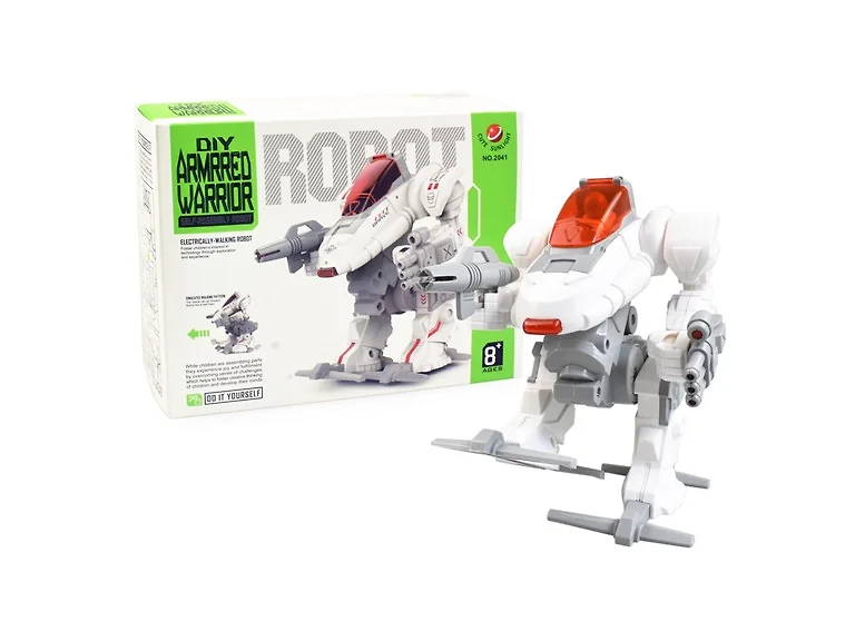 STEM DIY Armored Warrior Walking Robot