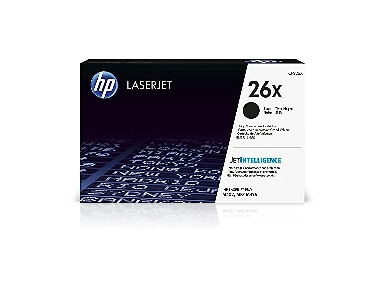 HP 26X Black High-Yield Toner, CF226X
