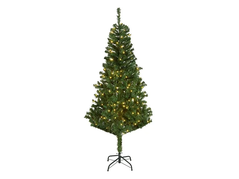National Tree Company 6 ft. Pre-Lit Linden Spruce Tree