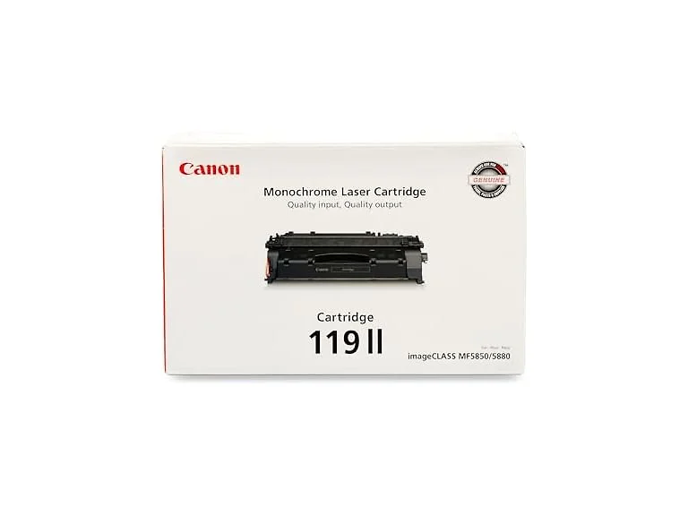 Canon Genuine 119 II Black Toner Cartridge
