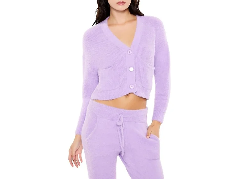 Forever 21 Women (M) Fuzzy Cardigan Sweater