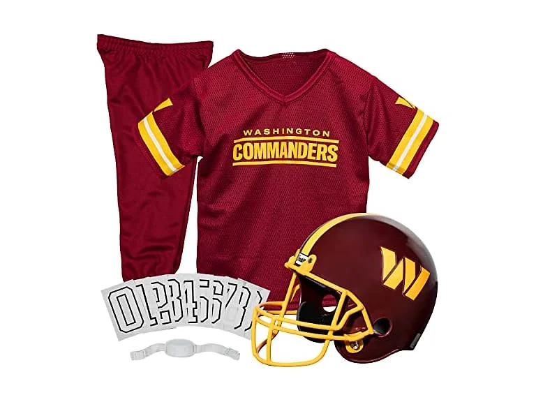 Franklin Sports Commanders Kids Football Uniform Set (S)