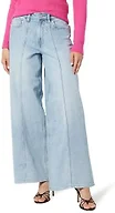 The Drop Women's Frida Relaxed Fit Jeans, Light Indigo, 31