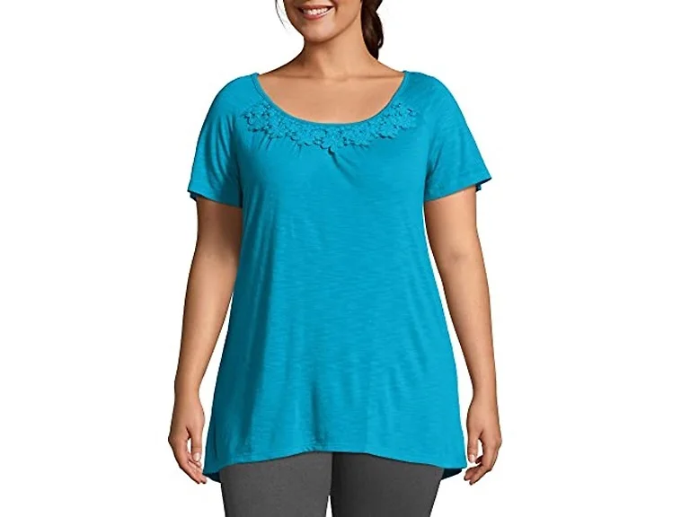 Just MY Size Women (2X) Jersey Process Blue