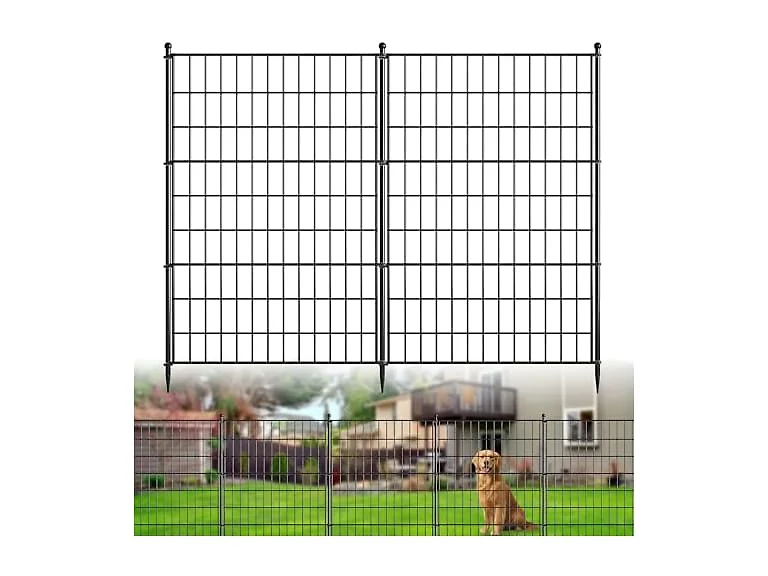LUCKPRO 10 Pack Dog Fence Outdoor