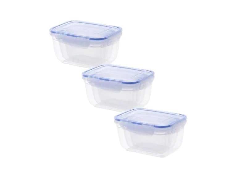 Superio Food Storage Containers, Set of 3 