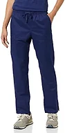 Amazon Essentials Women's Quick-Dry Stretch Scrub Pants (Available in Plus Size), Dark Blue, X-Small