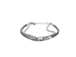 Iron Saints LGR-10-004B-05 Mens Hematite Bead Bracelet Gr