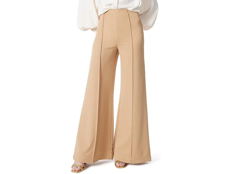 DEE OCLEPPO Women (XS) DO Pull Pin Tuck Pant Camel