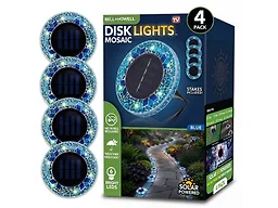 BELL + HOWELL NB-7862 Pack Of 4 4Pack Mosaic Disk Light B
