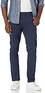 Goodthreads Men's Skinny-Fit 5-Pocket Chino Pants, -Navy, 34W x 31L