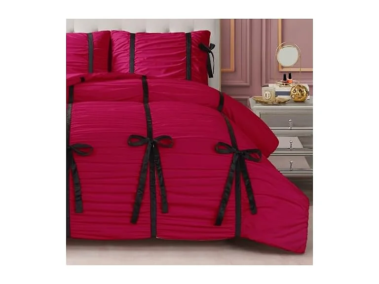 Juicy Couture Hot Pink Velvet Twin XL Set