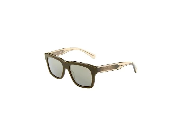Ferragamo Unisex SF1087S 56mm Sunglasses Brown