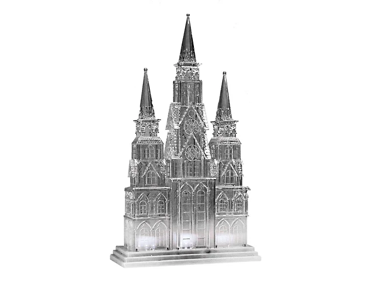 National Tree Company 17 in. Christmas Cathedral Decoration