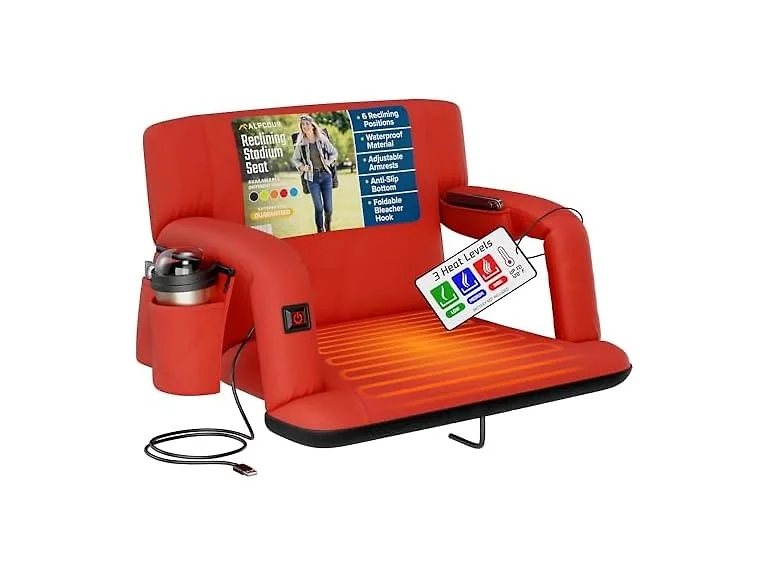 Alpcour Heated Reclining Stadium Seat