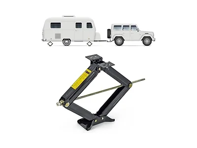 Cobra-Tek CBK-1124-PBK 2500 lbs Trailer Jack (24")