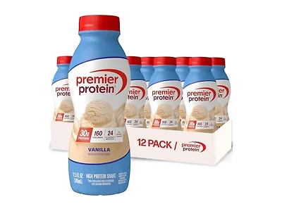 Premier Protein Shake Vanilla, 12 Pack