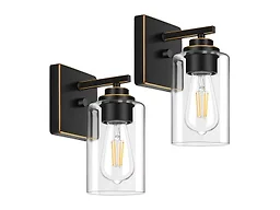 VerRon KN0001 Set of 2 Wall Sconces for Bathroom
