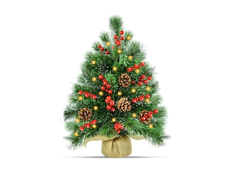 Yemetey Mini Christmas Tree with Lights