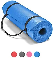 Thick Non-Slip Yoga Mat w/ Carry Strap