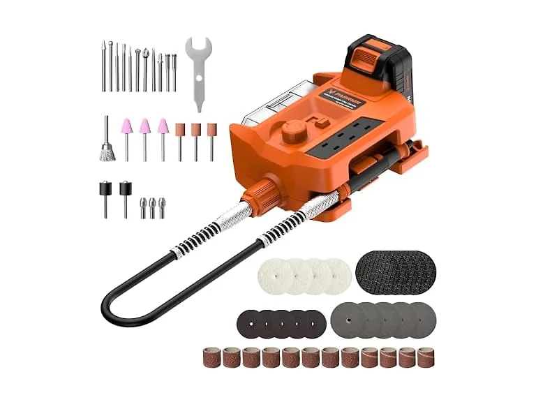 TILSWALL USPRRT01 Cordless Rotary Tool Kit Orange