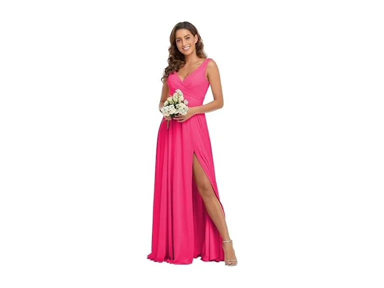 Rjer Women (16) Chiffon Bridesmaid Dresses Hot