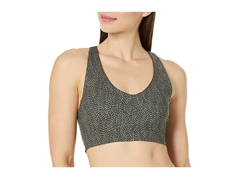Amazon Essentials Women Active Sculpt V Neck Bra Multicolor