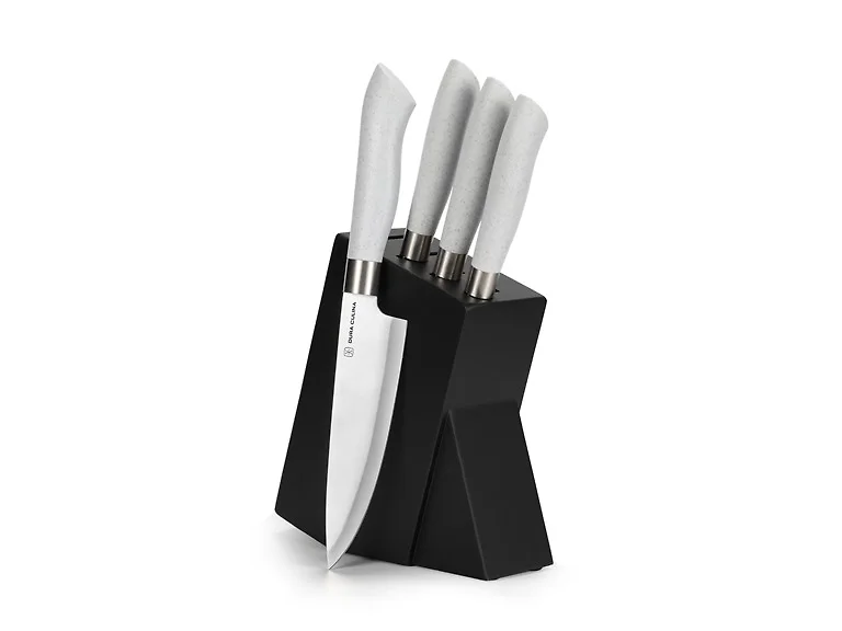 Eco-Friendly 5Pc Kitchen Knife Block Set