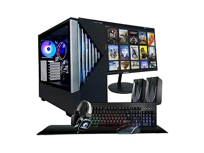 Periphio Reaper Gaming PC Computer - Complete Battlestation Bundle (Open Box)