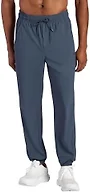 Gaiam Men’s Mountain 2.0 OB Pant, Slim Fit, 30” Inseam, Stretch Lightweight Material, Moisture-Wicking, Cool Grey, Medium